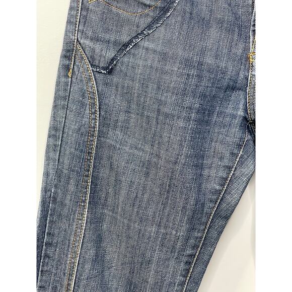Miss Anna Jeans Paris Designer Low Rise Straight Leg size France 38 US 8 - Picture 6 of 16